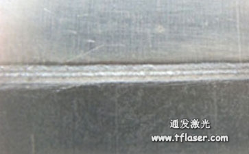 半岛(中国)TFL-1000F光纤激光器焊接铝材的效果