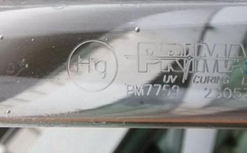 紫外激光打标效果